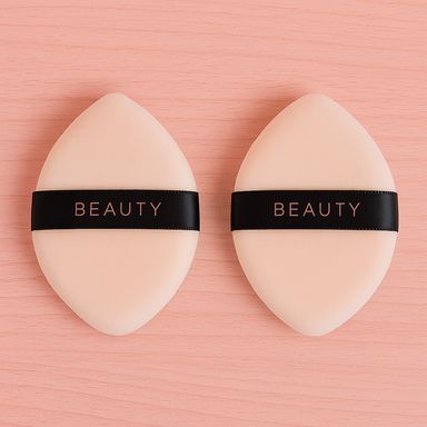 Set esponjas de maquillaje tipo puff multicolor 2 piezas -  Miniso