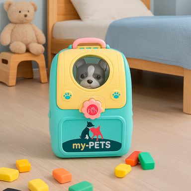 Estuche portátil de juguete cuidador de mascota perrito -  Miniso