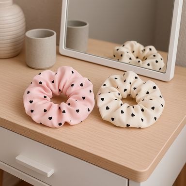 Moño para cabello lunares textil diseño aleatorio -  Miniso