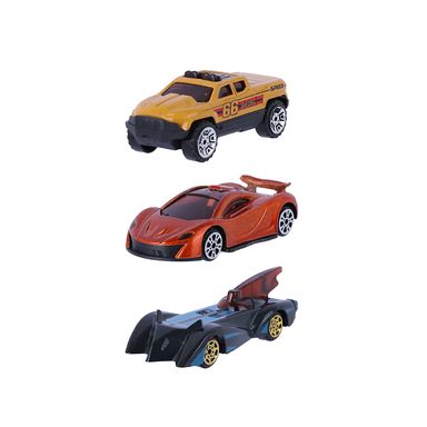 Set vehículos de juguete carreras sintéticos multidiseño 3 piezas -  Miniso