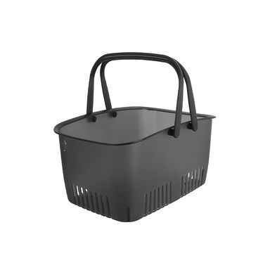 Cesta de almacenamiento sintética negra 28x16 cm -  Miniso