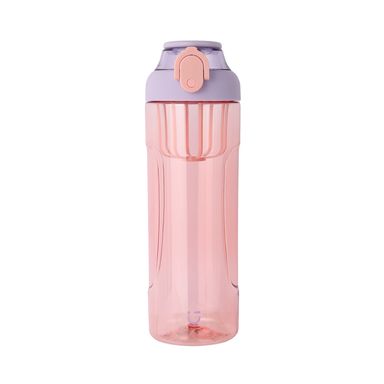 Tomatodo con infusor minimalista plástico coral 840 ml -  Miniso