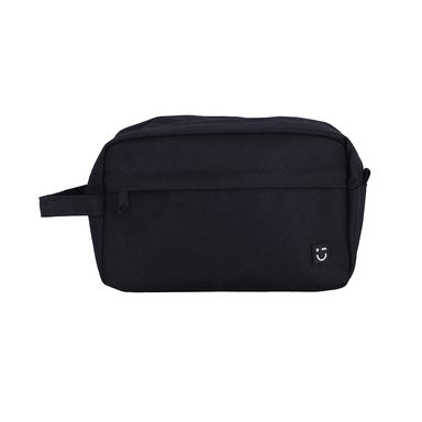 Cosmetiquera textil negra 23x9x14 cm -  Miniso