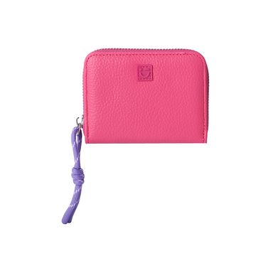Cartera para mujer sintética rosa mexicano 11x2x9 cm -  Miniso