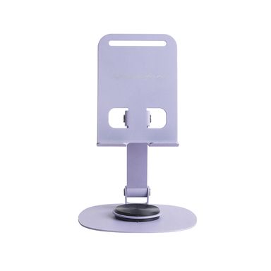 Soporte para celular life is for fun acero inoxidable morado -  Miniso
