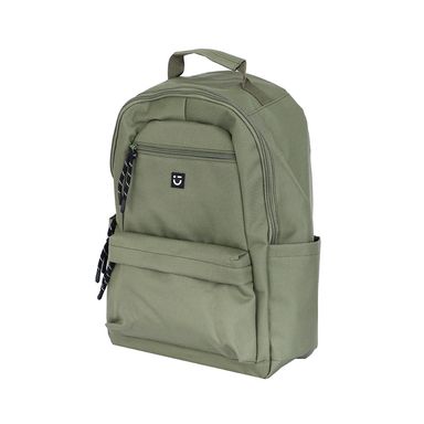 Mochila casual textil verde 30x41 cm -  Miniso
