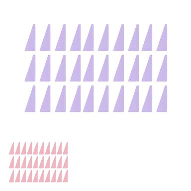 Set esponjas de maquillaje rosas 30 piezas -  Miniso