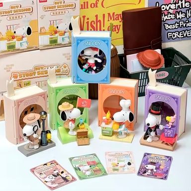 Blind box con figura snoopy my story collection -  Snoopy
