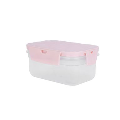 Taper para alimentos pequeño con diseño de rombos rosa -  Miniso