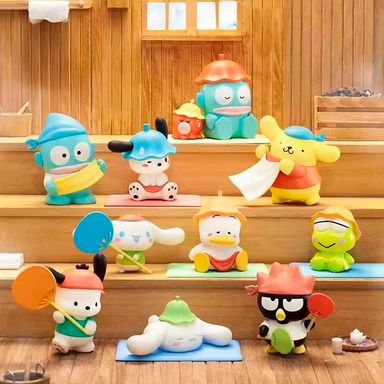 Blind box vamos a tomar una sauna 6x9 cm sanrio -  Sanrio