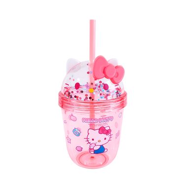 Botella de plastico de doble pared con sorbete de hello kitty sweet factory de 440 ml -  Sanrio