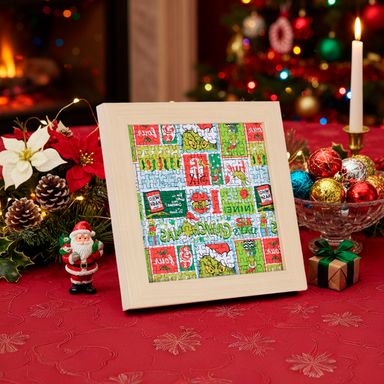 Rompecabezas de marco de fotos de 120 piezas serie grinch -  Grinch