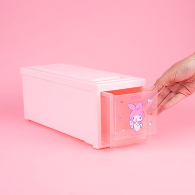 Organizador de escritorio con cajón sintético rosa 32x13.3 cm my melody sanrio -  Sanrio
