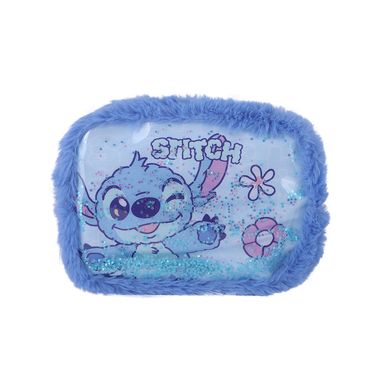 Cosmetiquera 100% poliéster azul 22x17x6 cm stitch disney -  Lilo & Stitch
