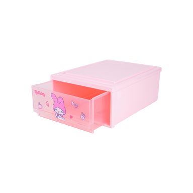 Organizador de escritorio con cajón sintético rosa 30.5x23 cm my melody sanrio -  Sanrio