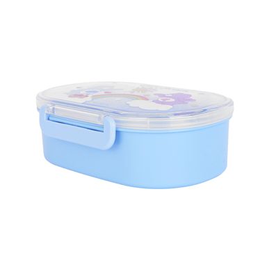 Contenedor de alimentos plástico azul 650 ml ositos cariñositos -  Care Bears