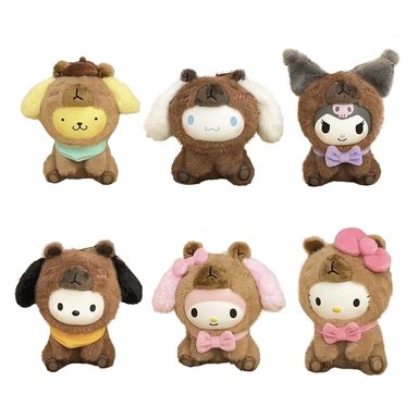 Blindlab blind box colección capibara 20 cm hello kitty & sus amigos sanrio -  Sanrio