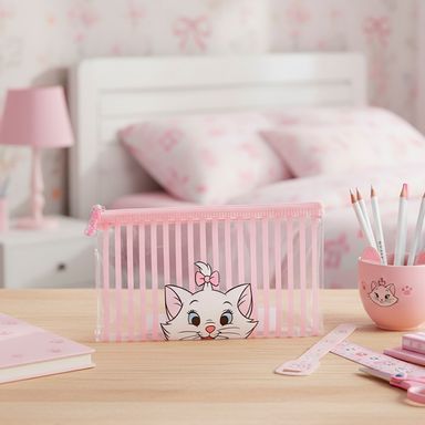 Cartuchera sintética 20x10 cm marie disney -  Disney