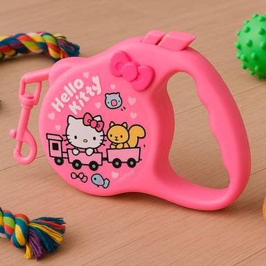 Correa retráctil para mascotas textil rosa 3 m hello kitty sanrio -  Sanrio
