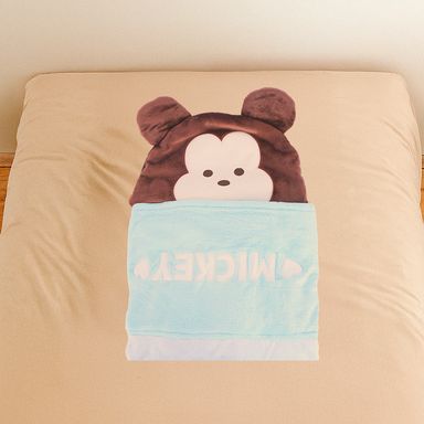 Manta con capucha tsum tsum textil azul 140x90 cm mickey mouse disney -  Disney