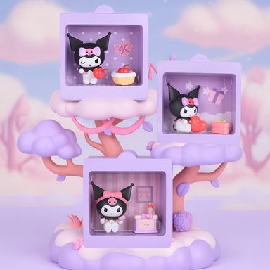 Blind box felices fiestas 12.1x5.8x12.7 cm apilable kuromi -  Sanrio