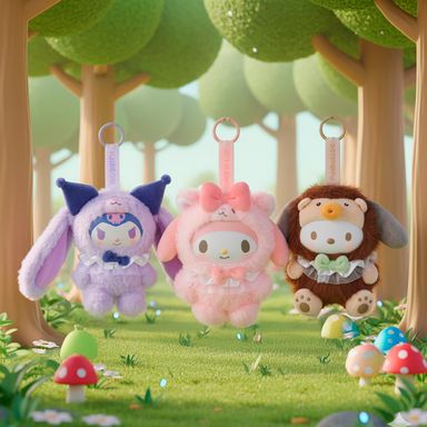 Blind box aventura animal 25 cm hello kitty & friends sanrio -  Sanrio