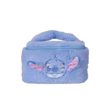 Cosmetiquera afelpada textil azul 22x15x13 cm stitch disney -  Lilo & Stitch