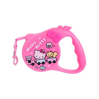 Correa retráctil para mascotas textil rosa 3 m hello kitty sanrio -  Sanrio