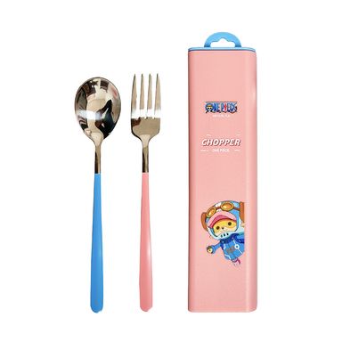 Kit de cubiertos acero inoxidable 2 piezas chopper one piece -  One Piece