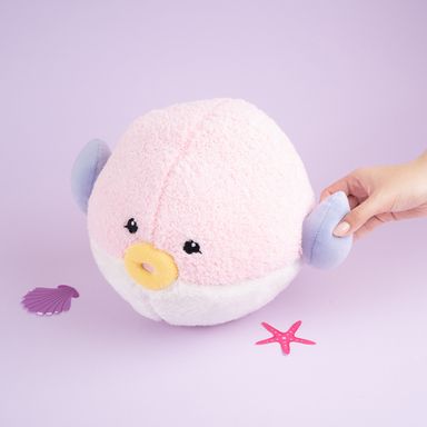 Peluche felpa 39x25 cm pez globo -  Miniso