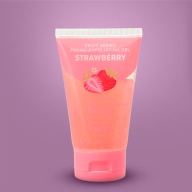 Gel exfoliante facial fruit 100 gr fragancia de fresa -  Miniso