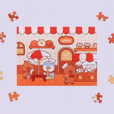 Rompecabezas panadería feliz diseño b 1000 piezas -  Mini Family