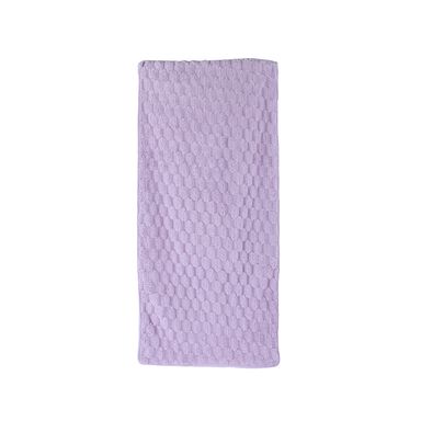 Toalla para manos 100% poliéster lila 75x35 cm -  Miniso
