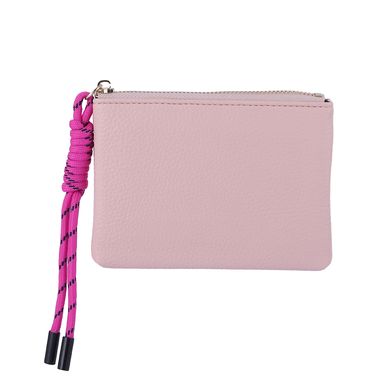 Monedero sintético rosa 13x10x1 cm -  Miniso