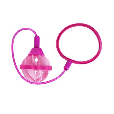 Pelota de salto sintética rosa -  Miniso