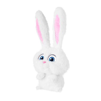 Peluche felpa blanco 26x45 cm snowball la vida secreta de tus mascotas -  La Vida Secreta de Tus Mascotas