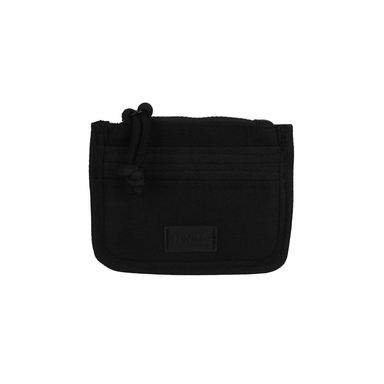 Monedero textil negro 13x10x1 cm -  Miniso