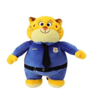Peluche de 35 cm en posicion erguida clawhauser serie zootopia -  Disney