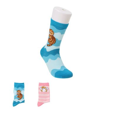 Medias para mujer mofusand textiles diseño aleatorio -  Mofusand