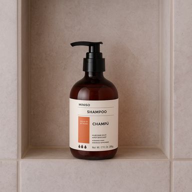 Shampoo para cabello fragancia vegetal 500 gr aroma de geranio -  Miniso
