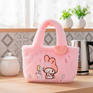 Lonchera peluche my melody rosa -  Sanrio
