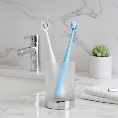 Set cepillo de dientes 3 lados sintéticos 2 piezas -  Miniso