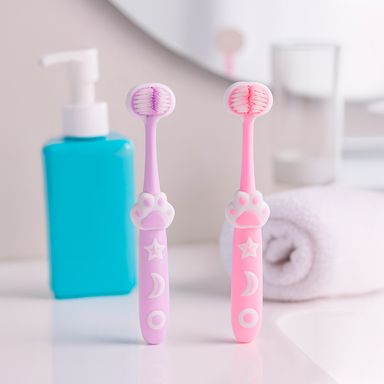 Set cepillos de dientes infantiles multicolor 2 piezas -  Miniso