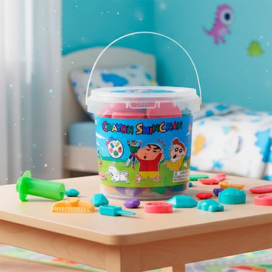 Plastilina set de 24 colores serie crayon shinchan -  Crayon Shinchan