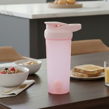Tomatodo con mezclador easy life plástico rosa 800 ml -  Miniso