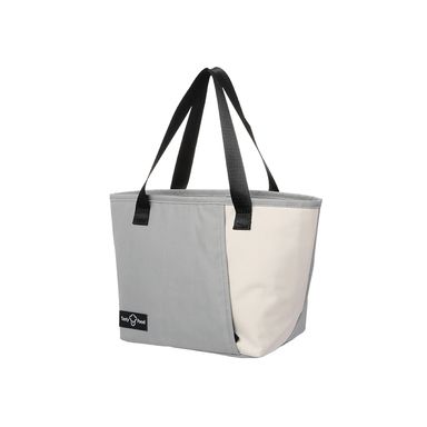 Lonchera diseño vintage textil gris 16x21x14 cm -  Miniso