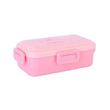 Contenedor de alimentos plástico rosa 550 ml lulu la cerdita -  Lulu The Piggy
