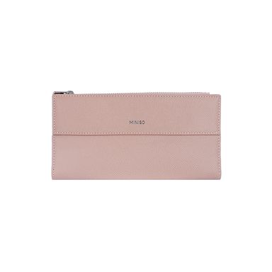 Cartera mujer clasica lisa (rosa) -  Miniso