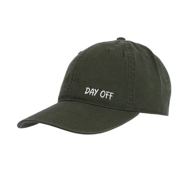 Gorra con tipografía bordada textil verde unitalla -  Miniso