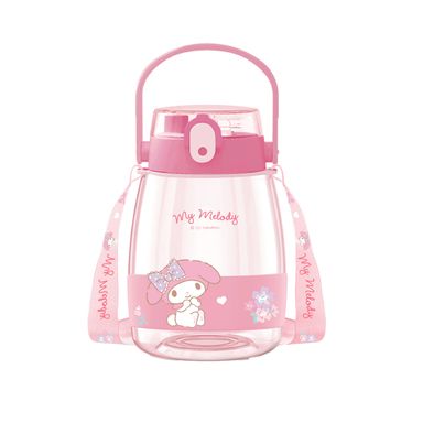 Vaso de plástico personajes de sanrio con correa para el hombro y asa 1300 ml my melody rosa -  Sanrio